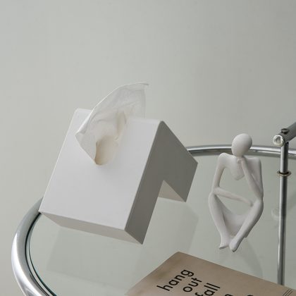 Modern Tissue Box Plastic Holder Living Room Decoration